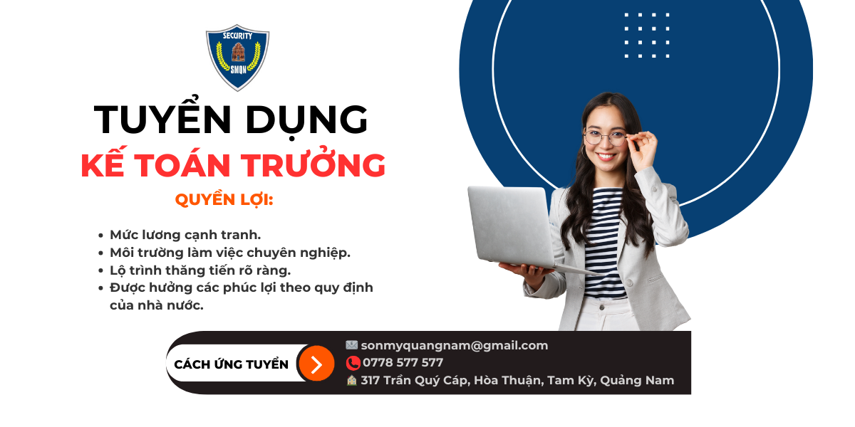 Tuyển dụng kế toán trưởng