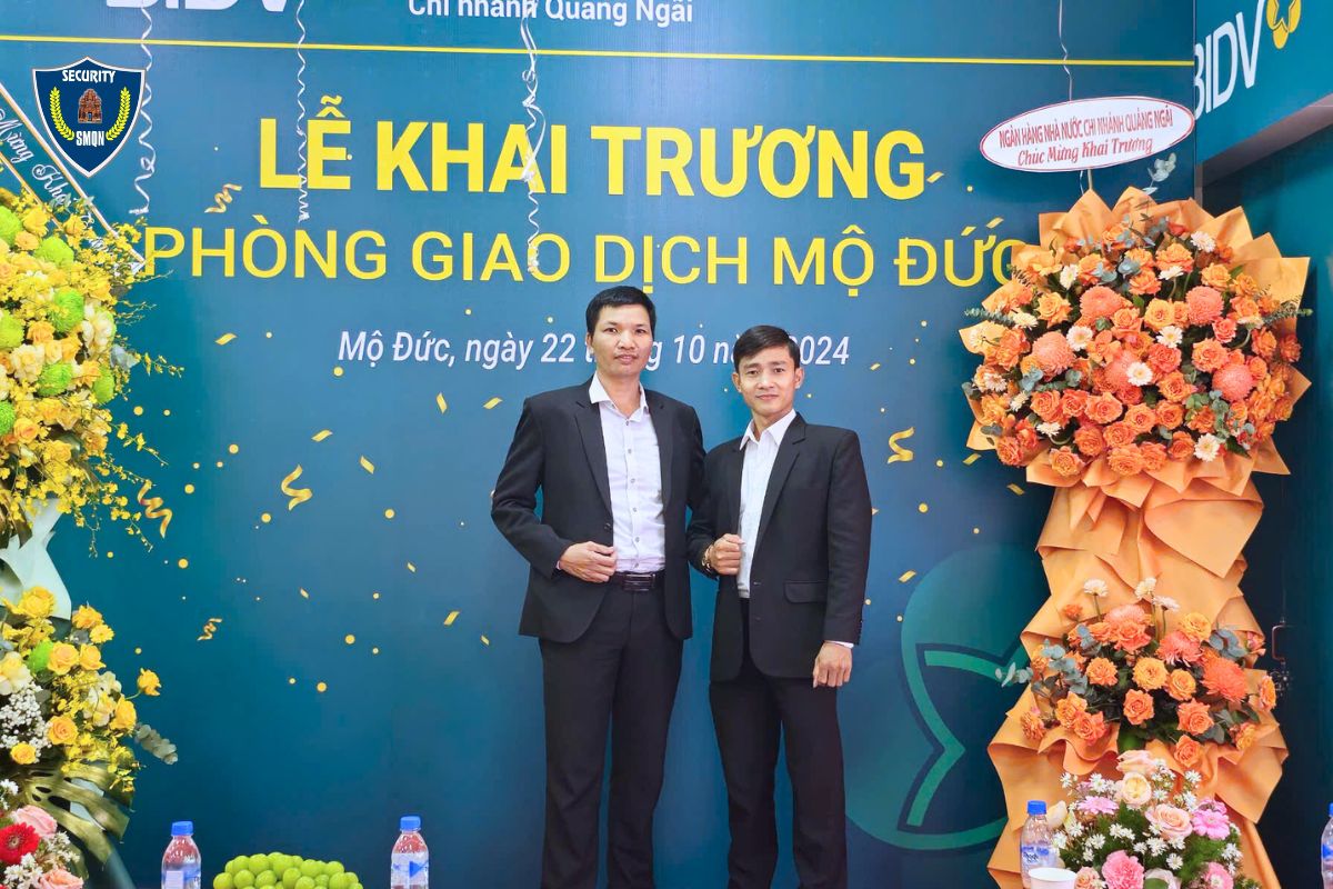 Khai trương phòng giao dịch BIDV Quảng Ngãi